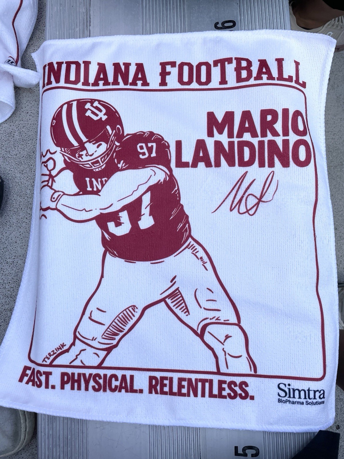 2026 Indiana Hoosiers Week 3 Official Rally Towel Brand New Fast Shipping 2026 Indiana Hoosiers Week 3 Official Rally Towel Brand New Fast Shipping