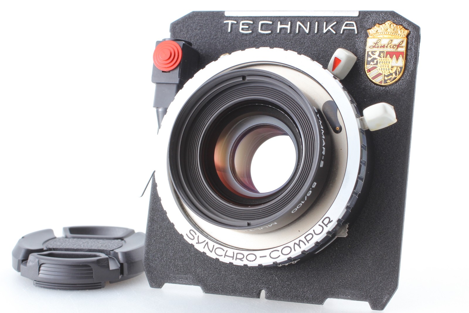 [Exc+4] Schneider Symmar S 100mm f/5.6 Linhof Lens Synchro Compur 0 From JAPAN