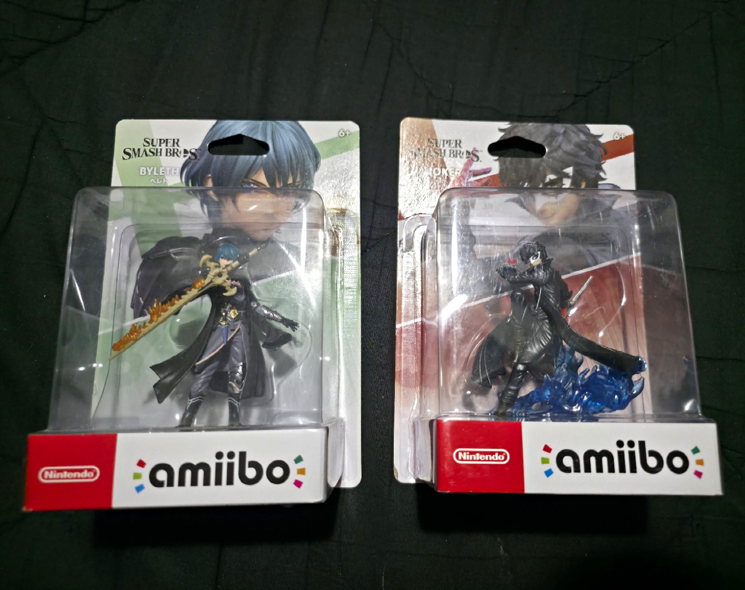 Nintendo Amiibo Byleth & Joker Collectible Figures Smash Bros. Brand New. Nintendo Amiibo Byleth & Joker Collectible Figures Smash Bros. Brand New.