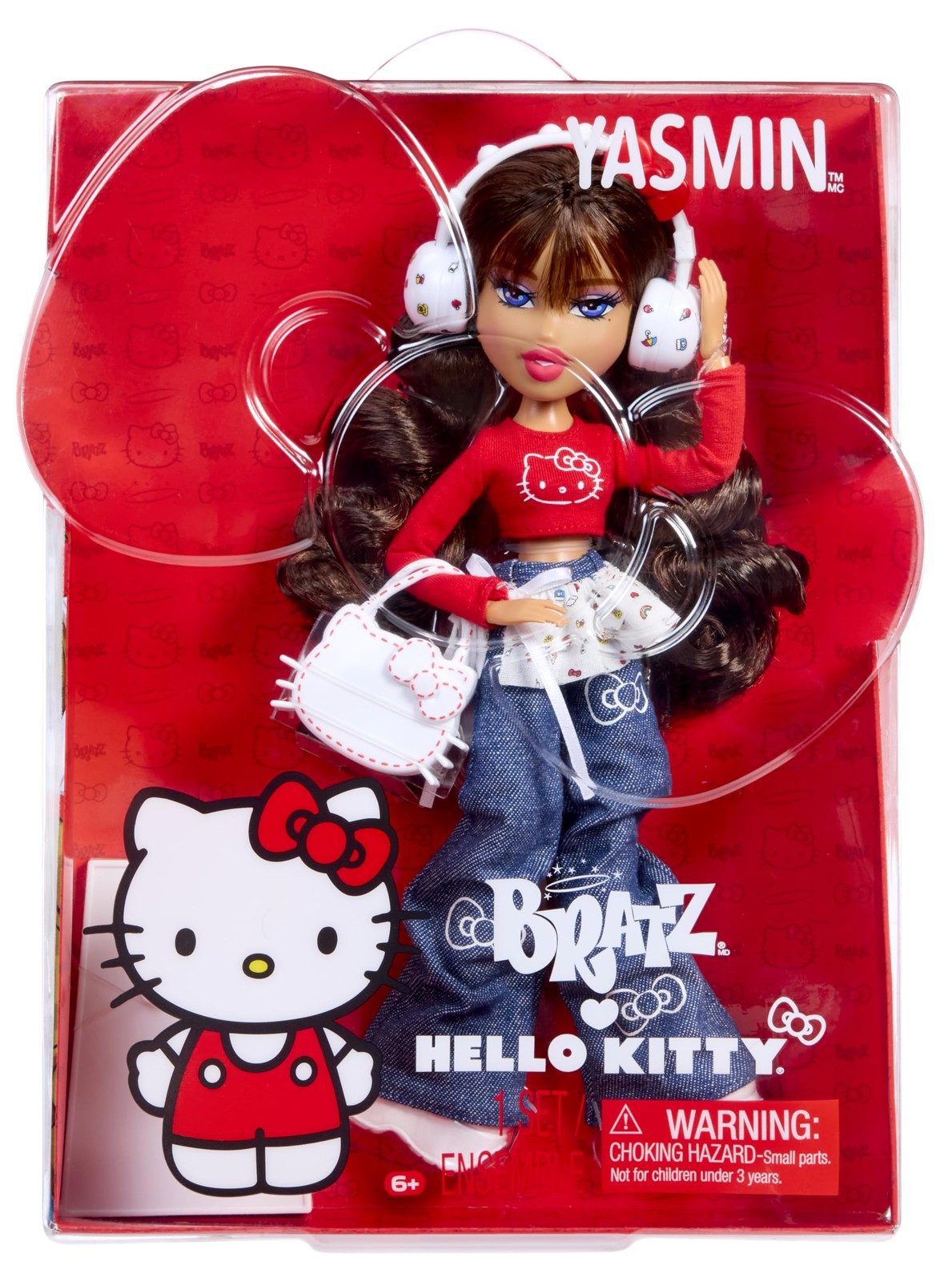 Bratz x Hello Kitty Yasmin Sanrio Fashion Doll with Accessories Bratz x Hello Kitty Yasmin Sanrio Fashion Doll with Accessories