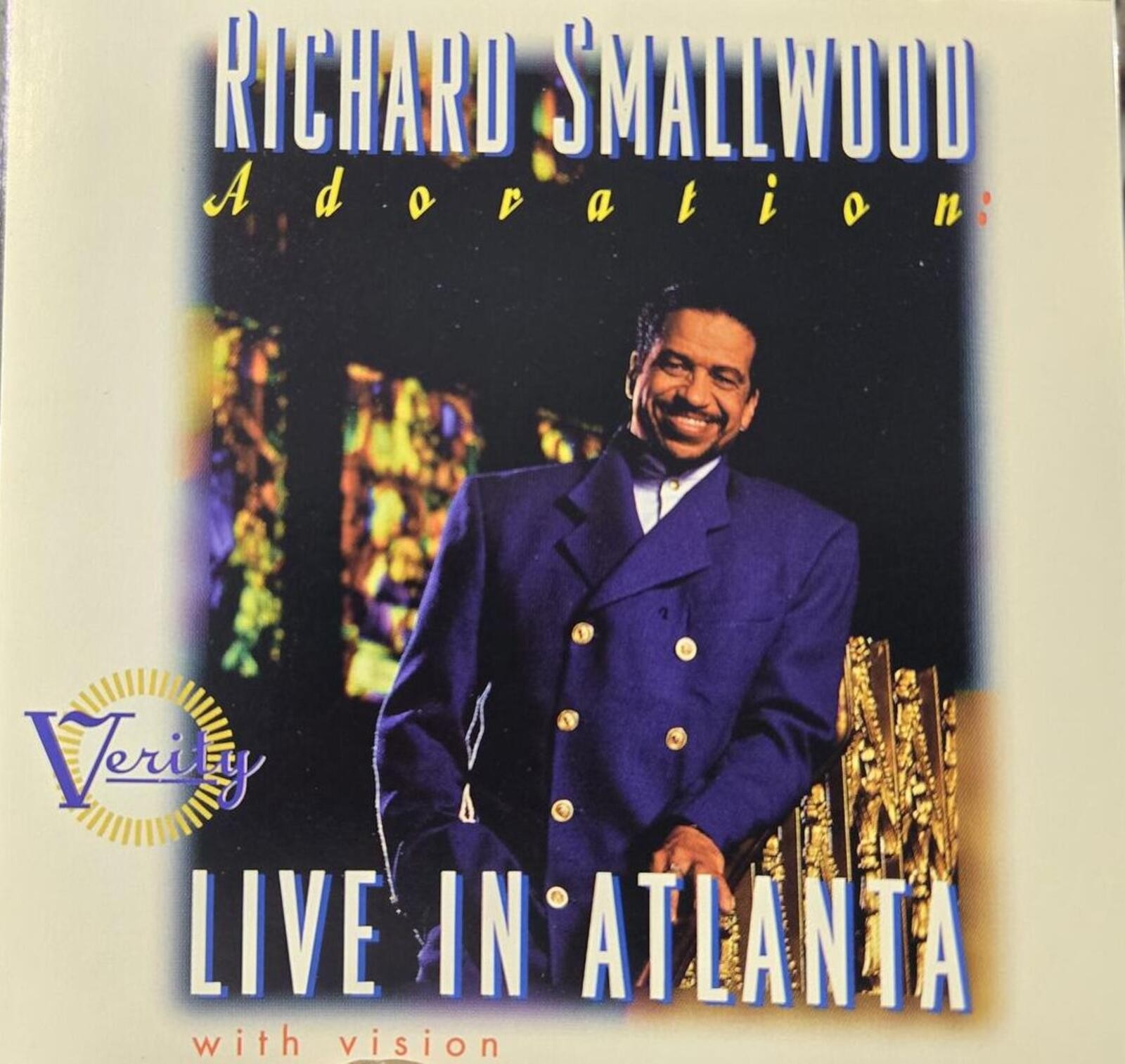Richard Smallwood - Adoration: Live in Atlanta CD Richard Smallwood - Adoration: Live in Atlanta CD