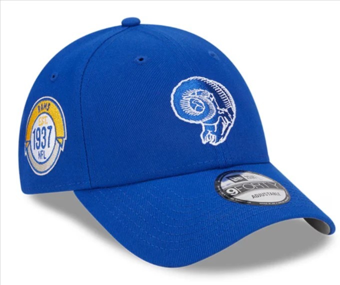 New Era Men's Royal Blue Los Angeles Rams Sideline Historic 9FORTY Snapback New Era Men's Royal Blue Los Angeles Rams Sideline Historic 9FORTY Snapback