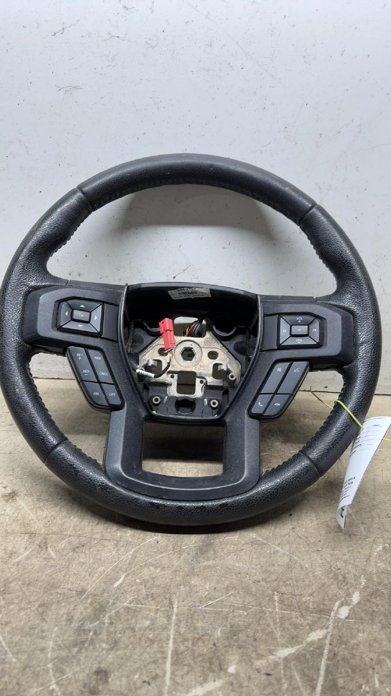 2015-2016 Ford F-150 Steering Wheel Assembly Leather Cruise Control SYNC OEM