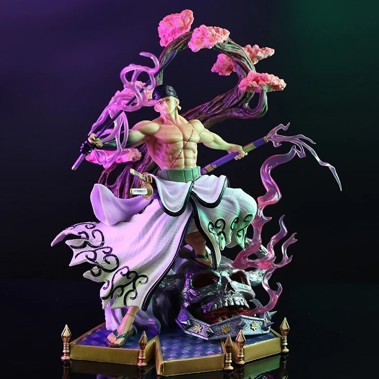 Roronoa Zoro Statue Resin TIANJI Burning Wind Studio One Piece 35cm with Box Roronoa Zoro Statue Resin TIANJI Burning Wind Studio One Piece 35cm with Box