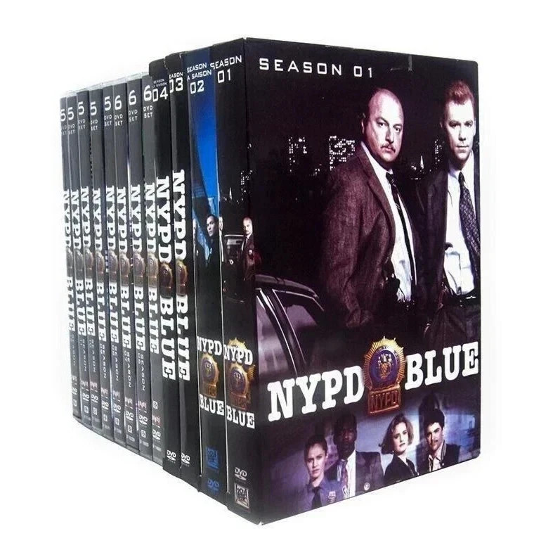 NYPD Blue: Complete TV Series Seasons 1-12 ( DVD 63-Disc Set ) Brand New USA NYPD Blue: Complete TV Series Seasons 1-12 ( DVD 63-Disc Set ) Brand New USA