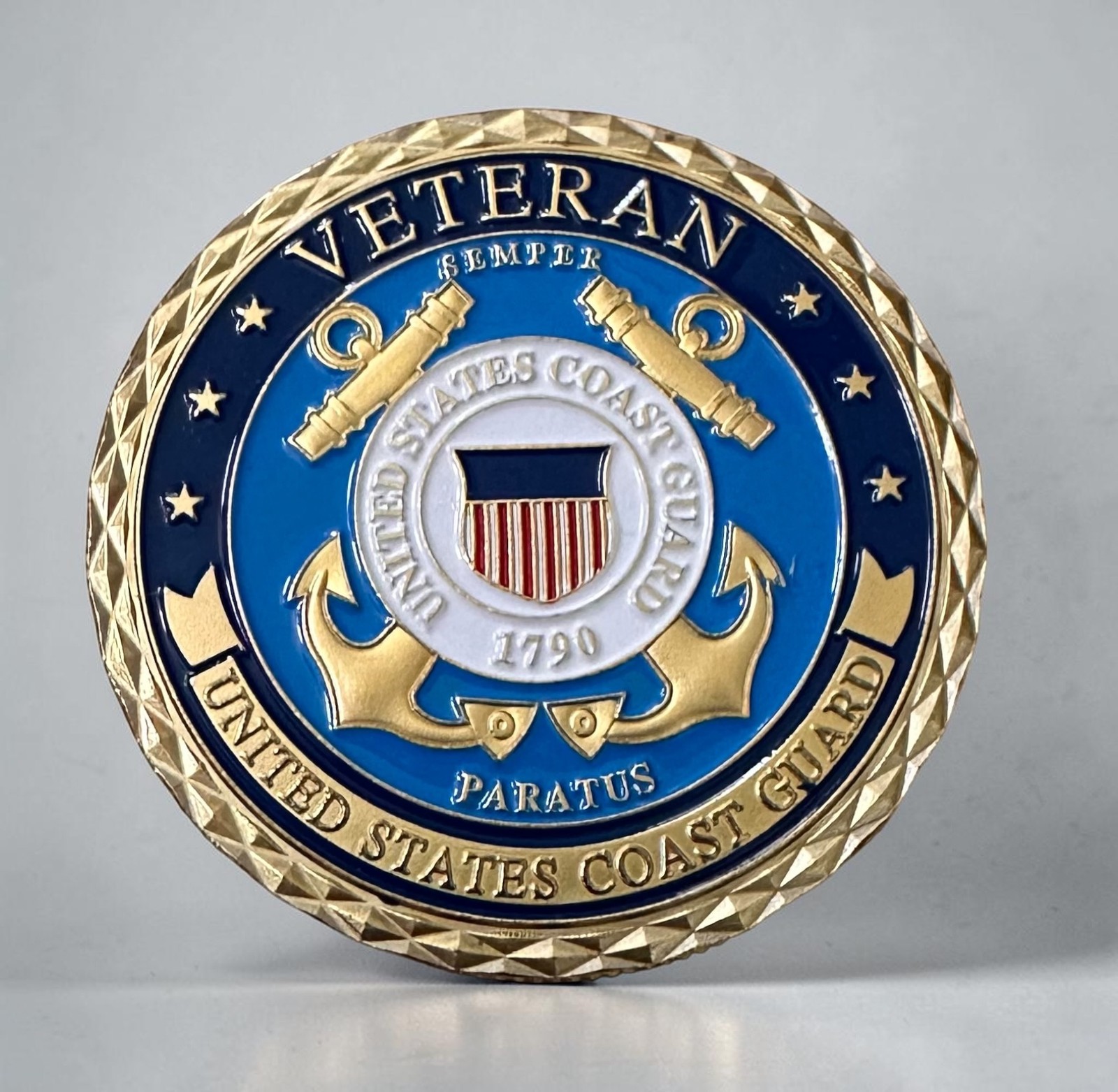 NEW USCG U.S. Coast Guard Veteran Challenge Coin ·FAST SHIPPING· ·IN STOCK· NEW USCG U.S. Coast Guard Veteran Challenge Coin ·FAST SHIPPING· ·IN STOCK·