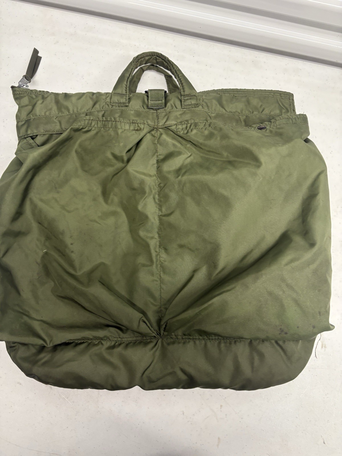 USGI Flyers Helmet Bag OD Green Nylon Vintage Military 8415-00-782-2989