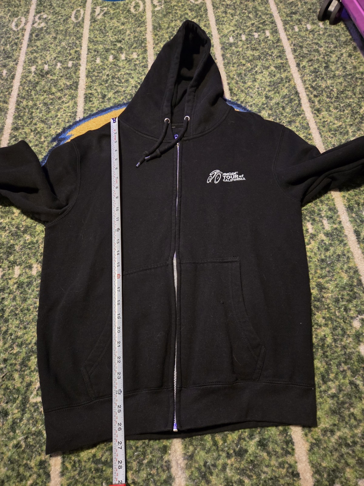 Amgen Tour Of California zipped hoody issued apparel Amgen Tour Of California zipped hoody issued apparel