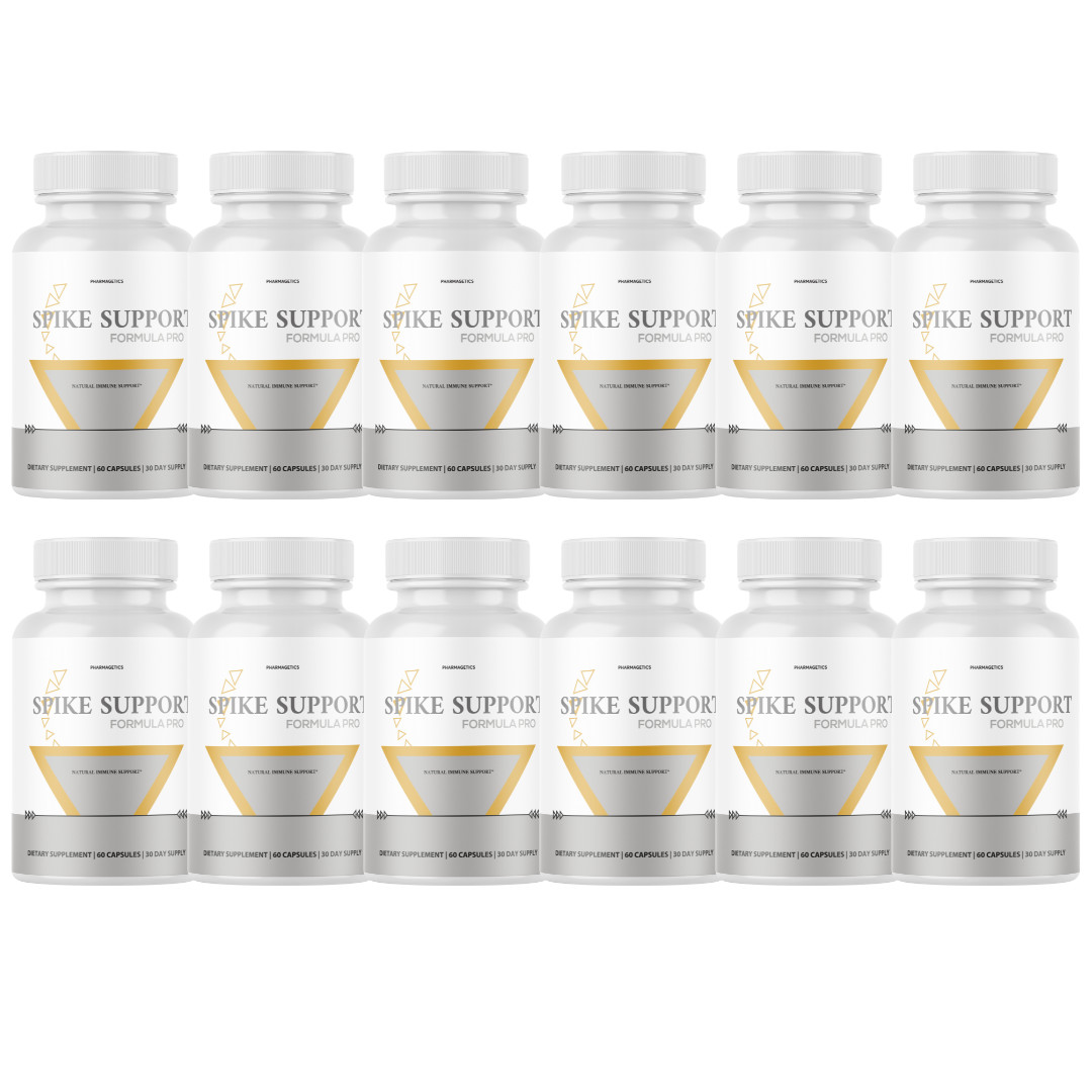 Spike Support Formula Pro - Natural Immune Support Supplement - 12 Bottles Spike Support Formula Pro - Natural Immune Support Supplement - 12 Bottles