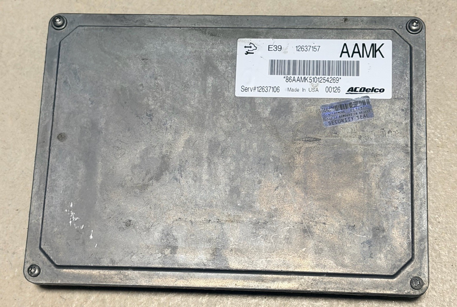 ✅ 2010-2012 Cadillac SRX Engine Computer ECU ECM 12637157 AAMK 12637106 ✅ 2010-2012 Cadillac SRX Engine Computer ECU ECM 12637157 AAMK 12637106