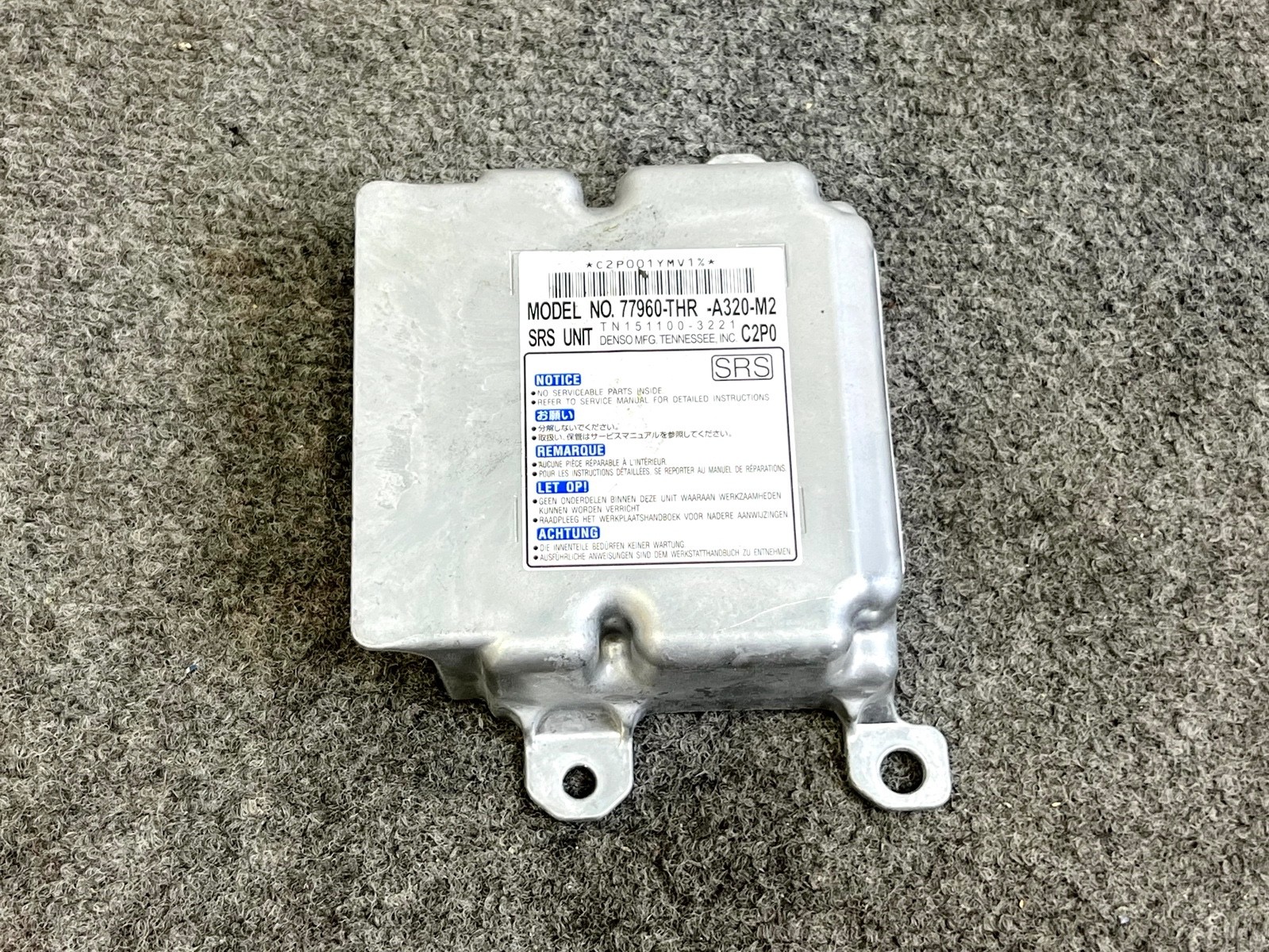 18-26 HONDA ODYSSEY SRS CONTROL MODULE COMPUTER UNIT OEM