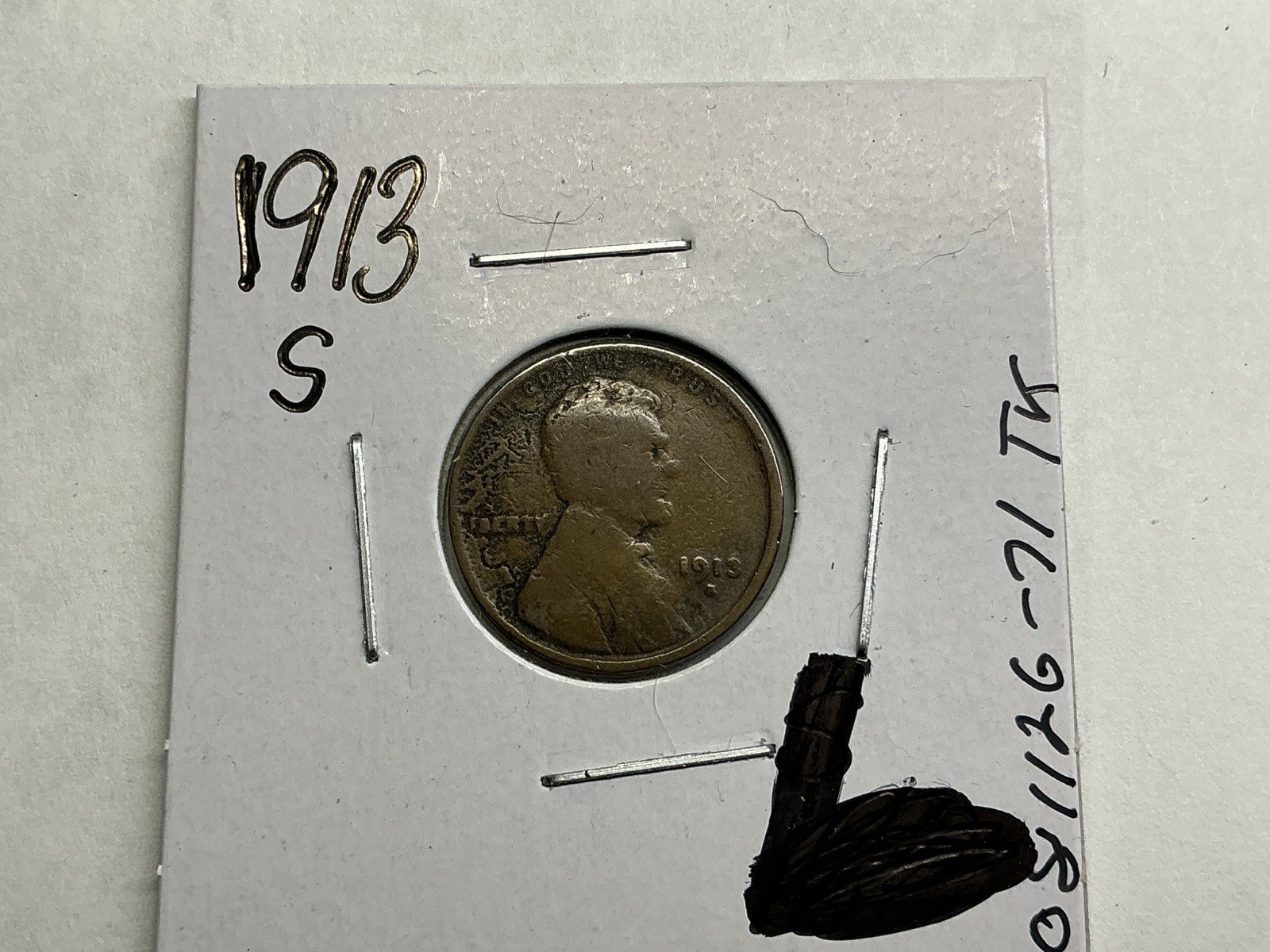 1913 S Lincoln Wheat Penny Key Date from San Francisco Mint 081126 71tk 1913 S Lincoln Wheat Penny Key Date from San Francisco Mint 081126 71tk