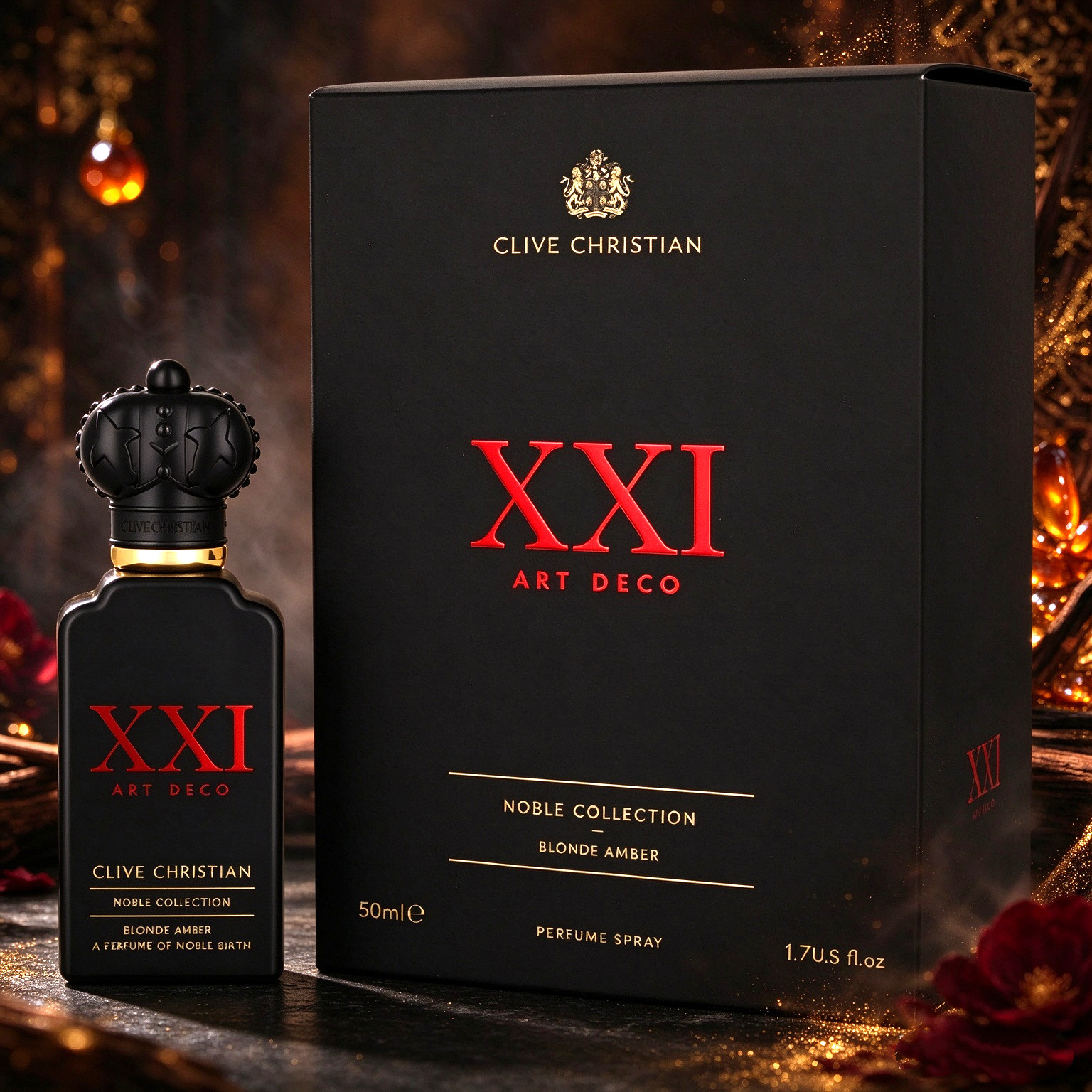 Clive Christian Blonde Amber XXI for women and men 1.7oz/50 ml NEW Sealed Box