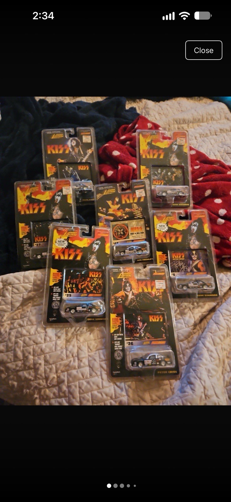 1997 Johnny Lightning KISS \
