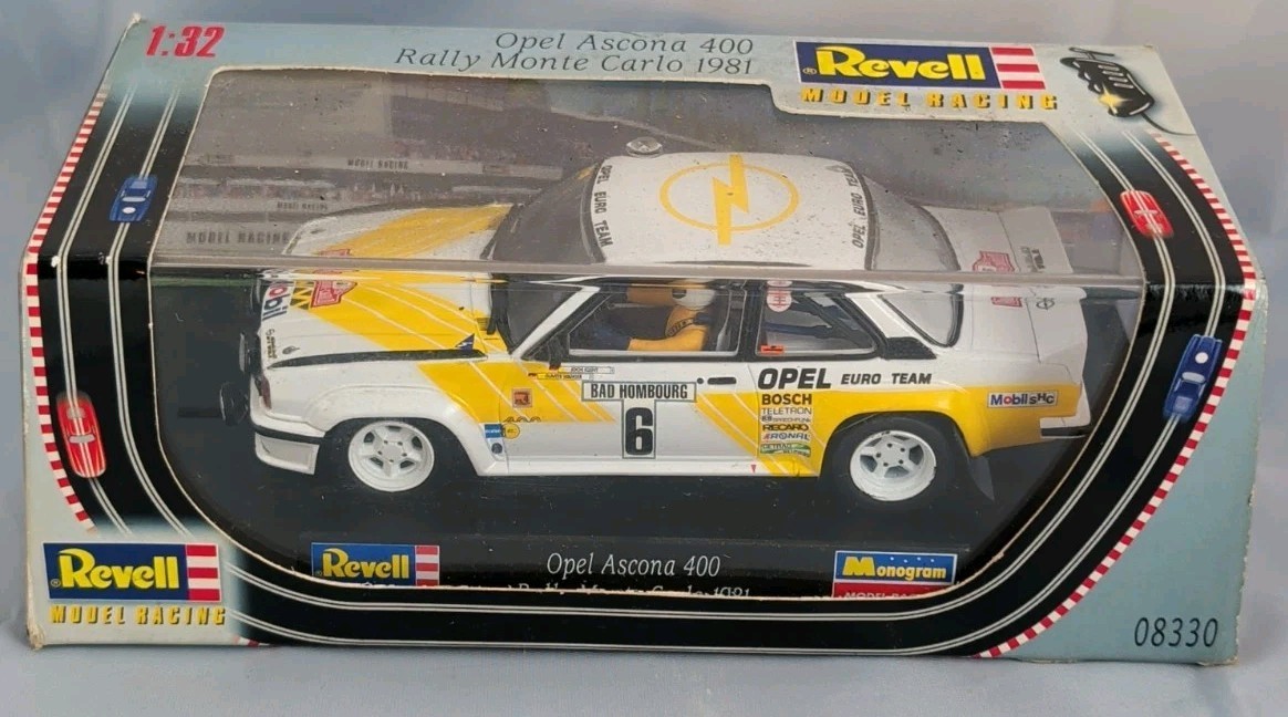 Opel Ascona 400 Rally EURO TEAM  1/24 Revell Model Racing 12v Monogram 