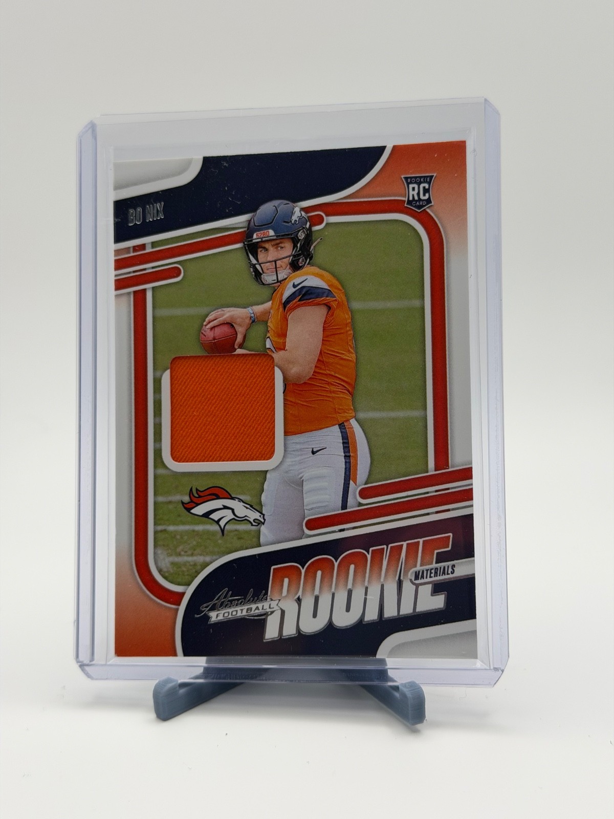 2024 Panini Absolute - Absolute Rookie Materials Bo Nix #ARM-BNX (MEM, RC)
