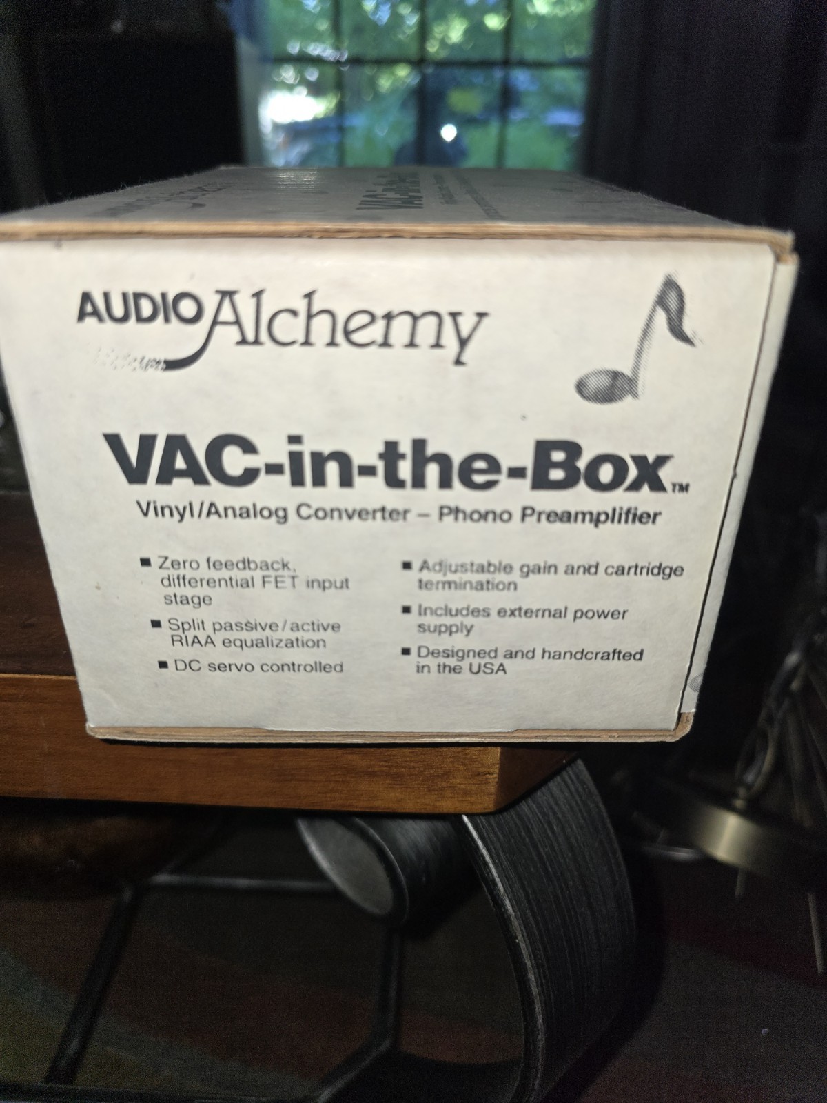 Vintage Audio Alchemy VAC-in-the-Box Phono Preamplifier - Complete In Box (CIB) Vintage Audio Alchemy VAC-in-the-Box Phono Preamplifier - Complete In Box (CIB)