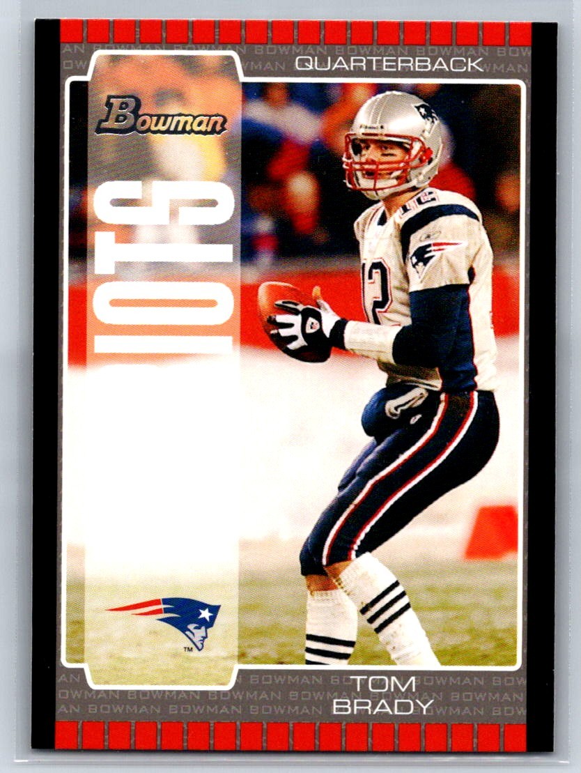 2005 Bowman Tom Brady New England Patriots #19 2005 Bowman Tom Brady New England Patriots #19