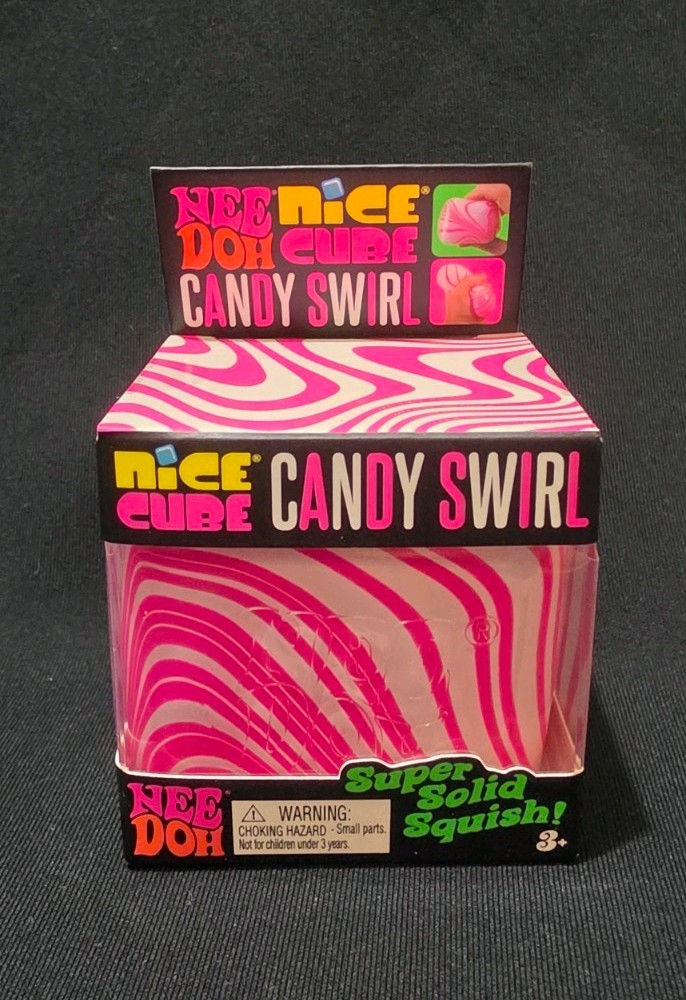 ✅️ NEW Sealed Authentic Needoh SchyllingChristmas Candy Swirl Nice Cube Pink 🔥 ✅️ NEW Sealed Authentic Needoh SchyllingChristmas Candy Swirl Nice Cube Pink 🔥