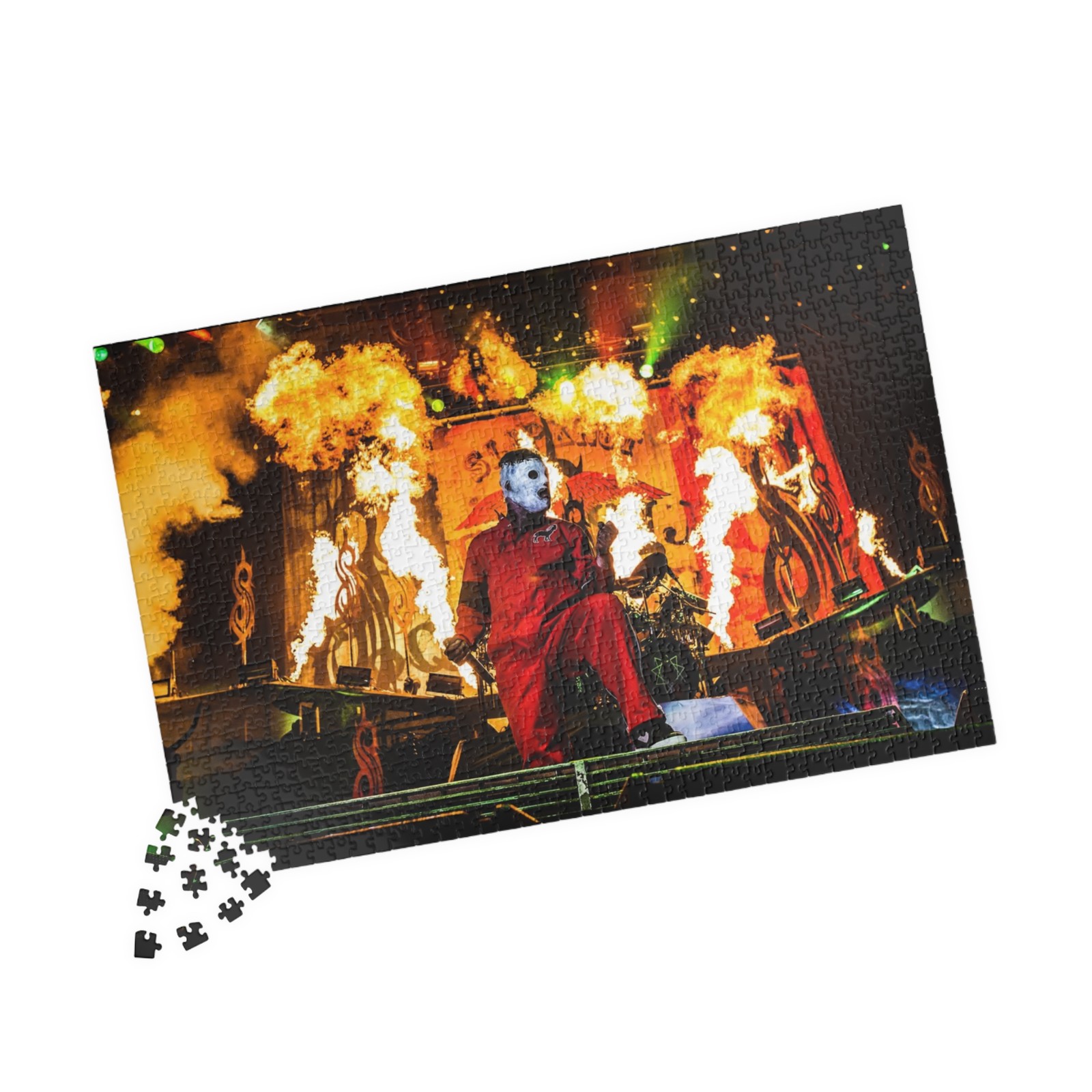 Slipknot  \'Corey Taylor\' Jigsaw Puzzle - Live Show, Concert, Rock Band, Souvenir