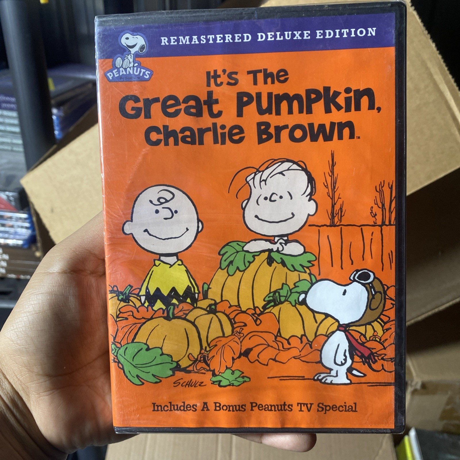 It\'s the Great Pumpkin, Charlie Brown Remastered Deluxe Edition DVD, 1966 SEALED It\'s the Great Pumpkin, Charlie Brown Remastered Deluxe Edition DVD, 1966 SEALED