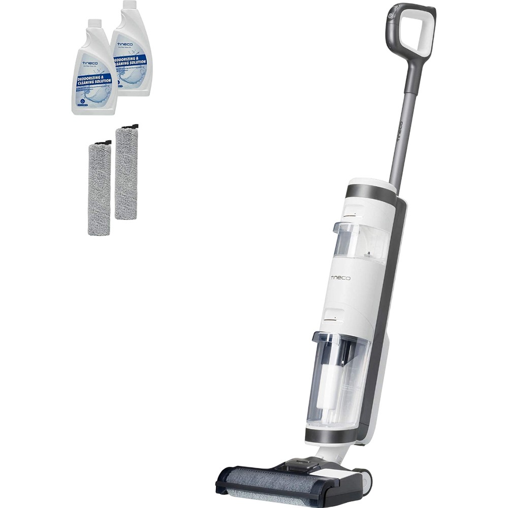 Tineco iFloor 3 Breeze Complete Wet Dry Vacuum, Floor Washer, White/Grey Tineco iFloor 3 Breeze Complete Wet Dry Vacuum, Floor Washer, White/Grey