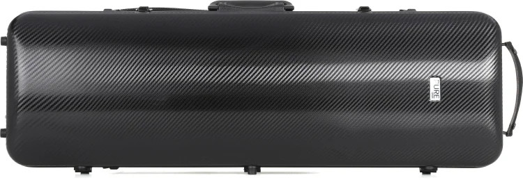 GEWA Pure Oblong Violin Case - Black, 4/4 Size