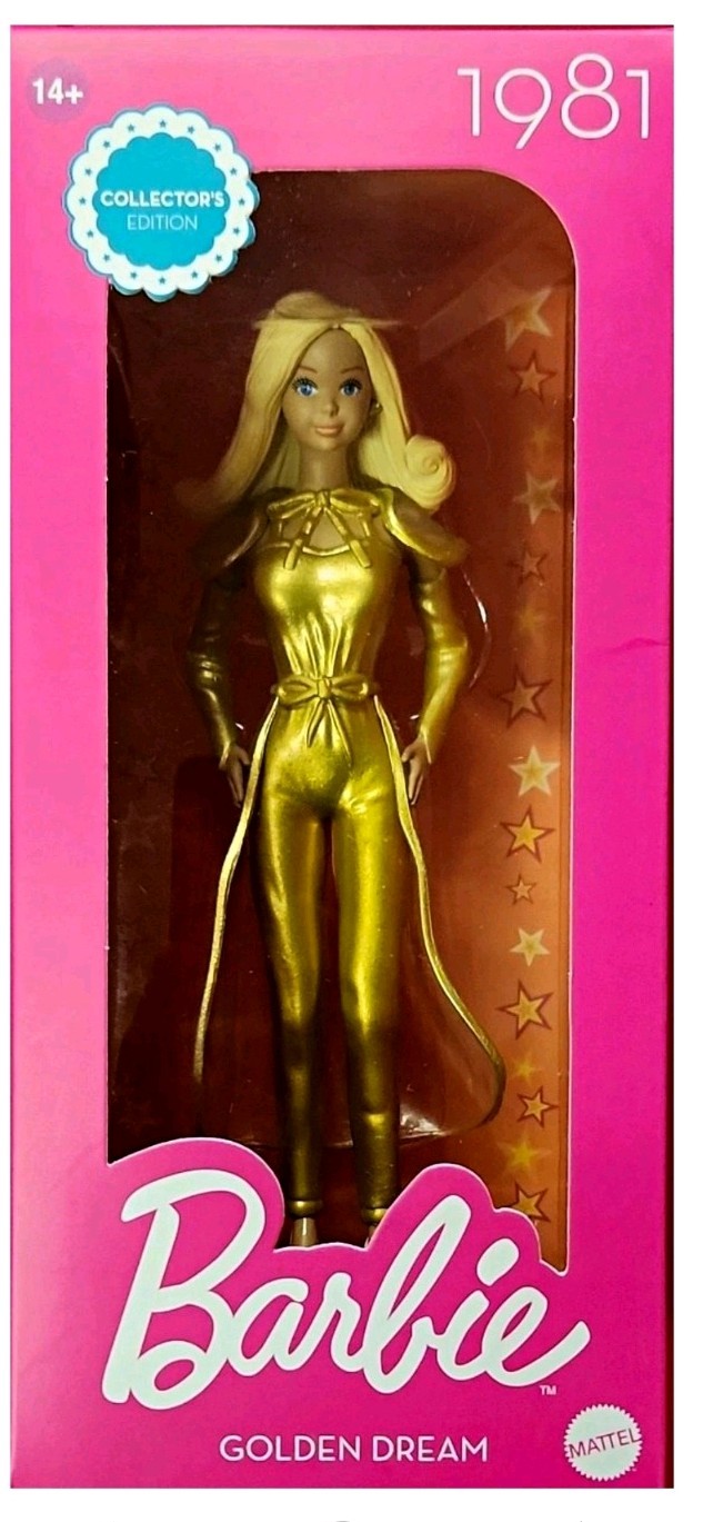 Barbie Collectible Figure 1981 Golden Dream 6\ Barbie Collectible Figure 1981 Golden Dream 6\