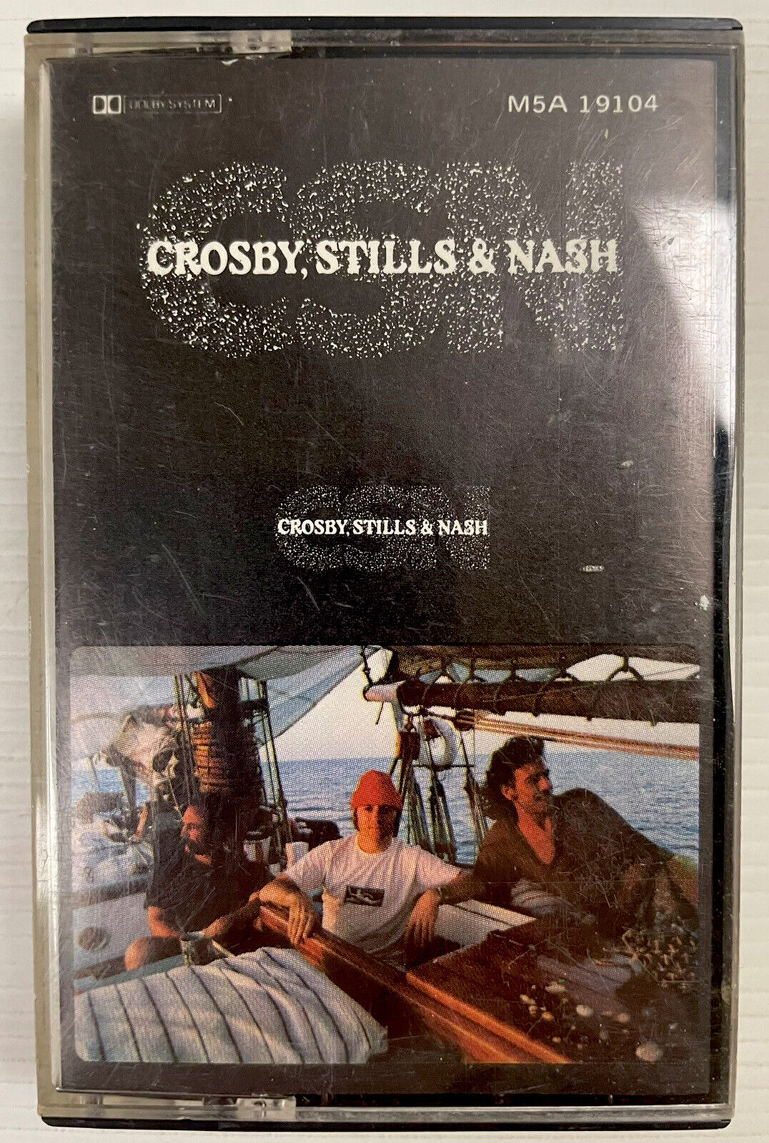 Crosby, Stills & Nash CSN Music Cassette Tape M5A 19104 Atlantic Records 1977