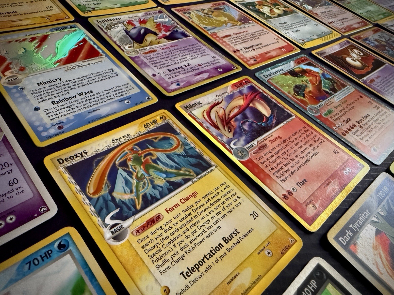 Pokemon EX Series Card Lot 12 Official Pop, Expansion Stamp [Vintage 2003- 2007]