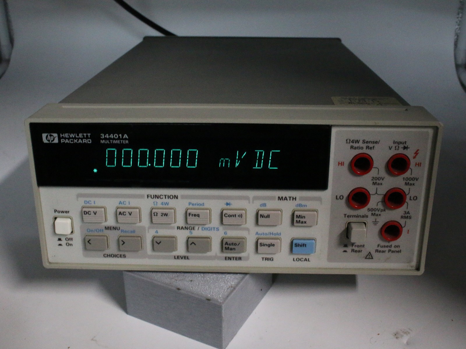 HP/Agilent 34401A Digital Multimeter 6 1/2 Digit (Tested)
