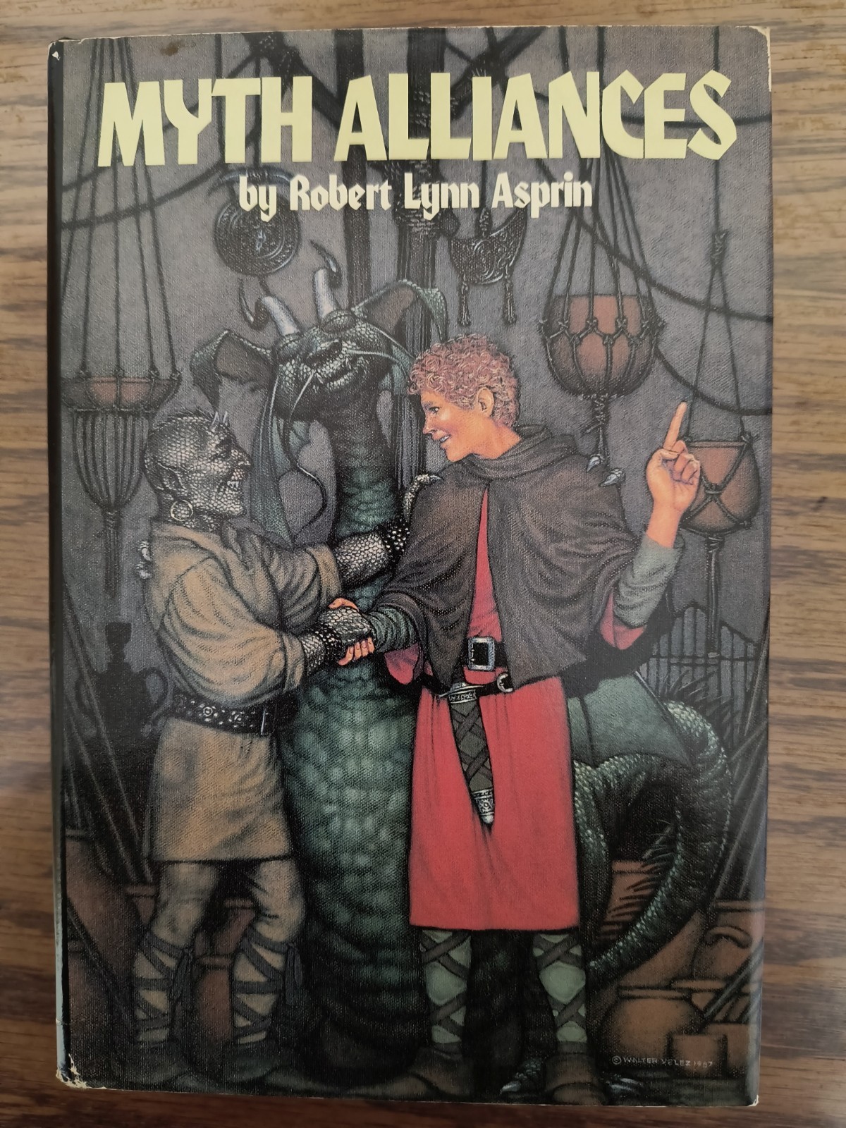 Myth Alliances, 3 Novels by Robert Lynn Asprin, 1984 - 1986, Hard Cover Myth Alliances, 3 Novels by Robert Lynn Asprin, 1984 - 1986, Hard Cover
