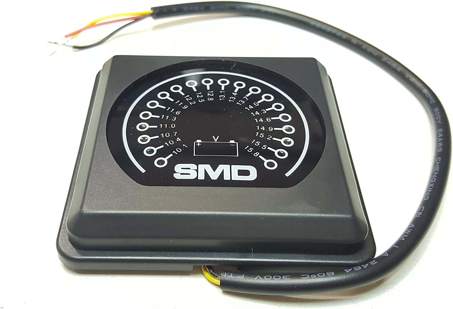 Steve Meade SMD VM-1 Analog LED DC Voltmeter (12v) Instant Voltage Accuracy Steve Meade SMD VM-1 Analog LED DC Voltmeter (12v) Instant Voltage Accuracy