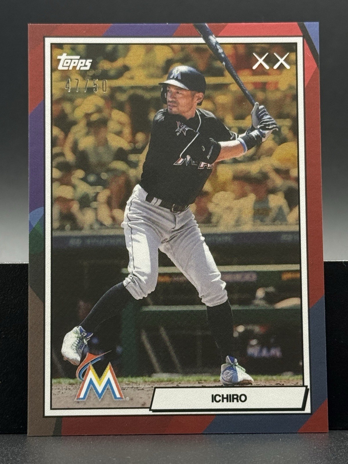 ICHIRO 2026 Topps x KAWS Gold Parallel /50 SP Miami Marlins #12 ICHIRO 2026 Topps x KAWS Gold Parallel /50 SP Miami Marlins #12