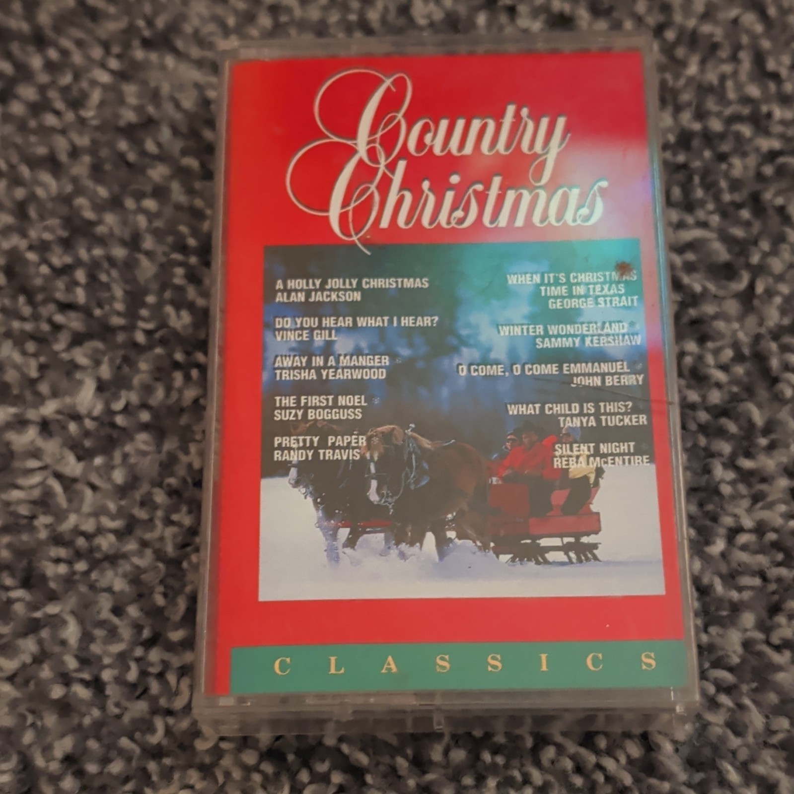 MCA Special Products Country Christmas Classics Cassette 1995 MSC-35886 Jackson MCA Special Products Country Christmas Classics Cassette 1995 MSC-35886 Jackson