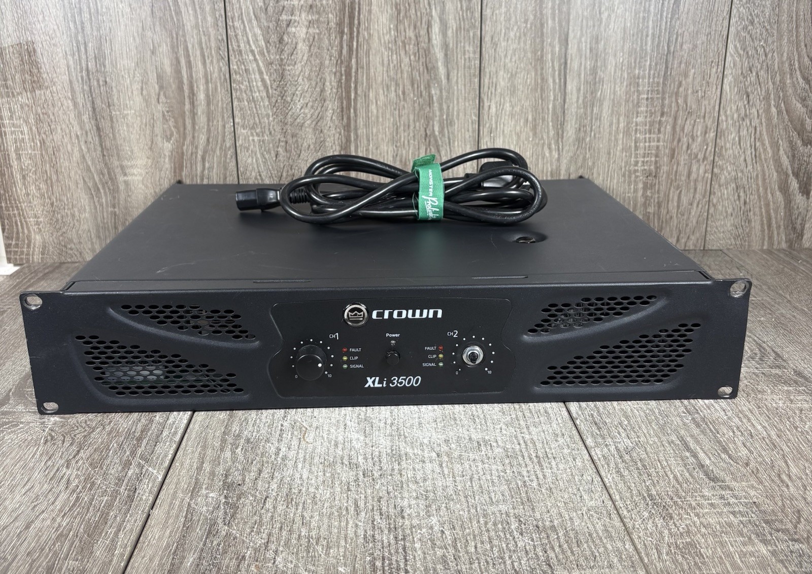 Crown Pro XLi3500 2700w 2 Channel PA Power Amplifier Professional Amp XLI 3500