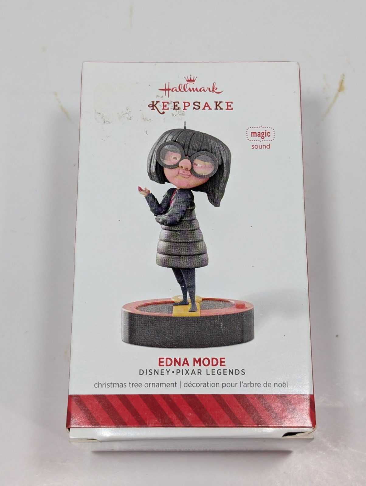 Hallmark Edna Mode Disney Incredibles 2014 Magic Sound Keepsake Tree Ornament Hallmark Edna Mode Disney Incredibles 2014 Magic Sound Keepsake Tree Ornament