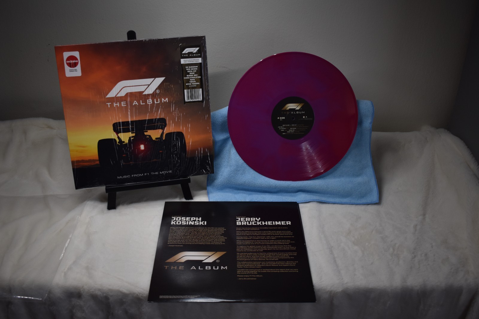 F1 The Album, Music From The F1 Movie, Dreamy Red, Target, Vinyl Record, V=NM