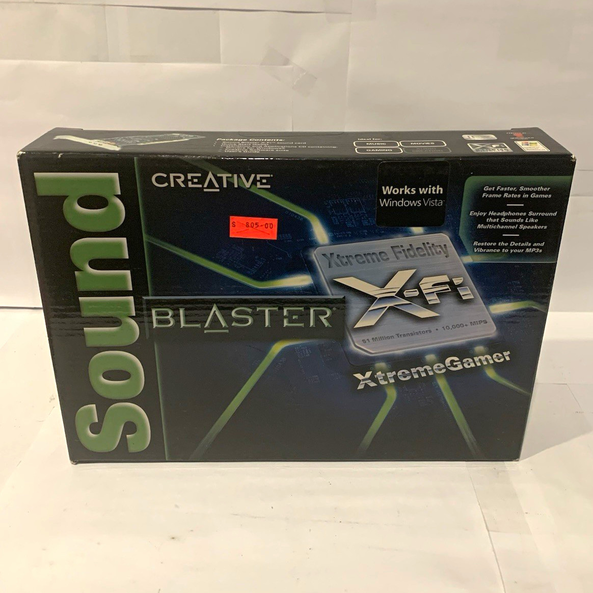 Creative Sound Blaster X-Fi XtremeGamer PCI 7.1 Sound Card Optical Creative Sound Blaster X-Fi XtremeGamer PCI 7.1 Sound Card Optical