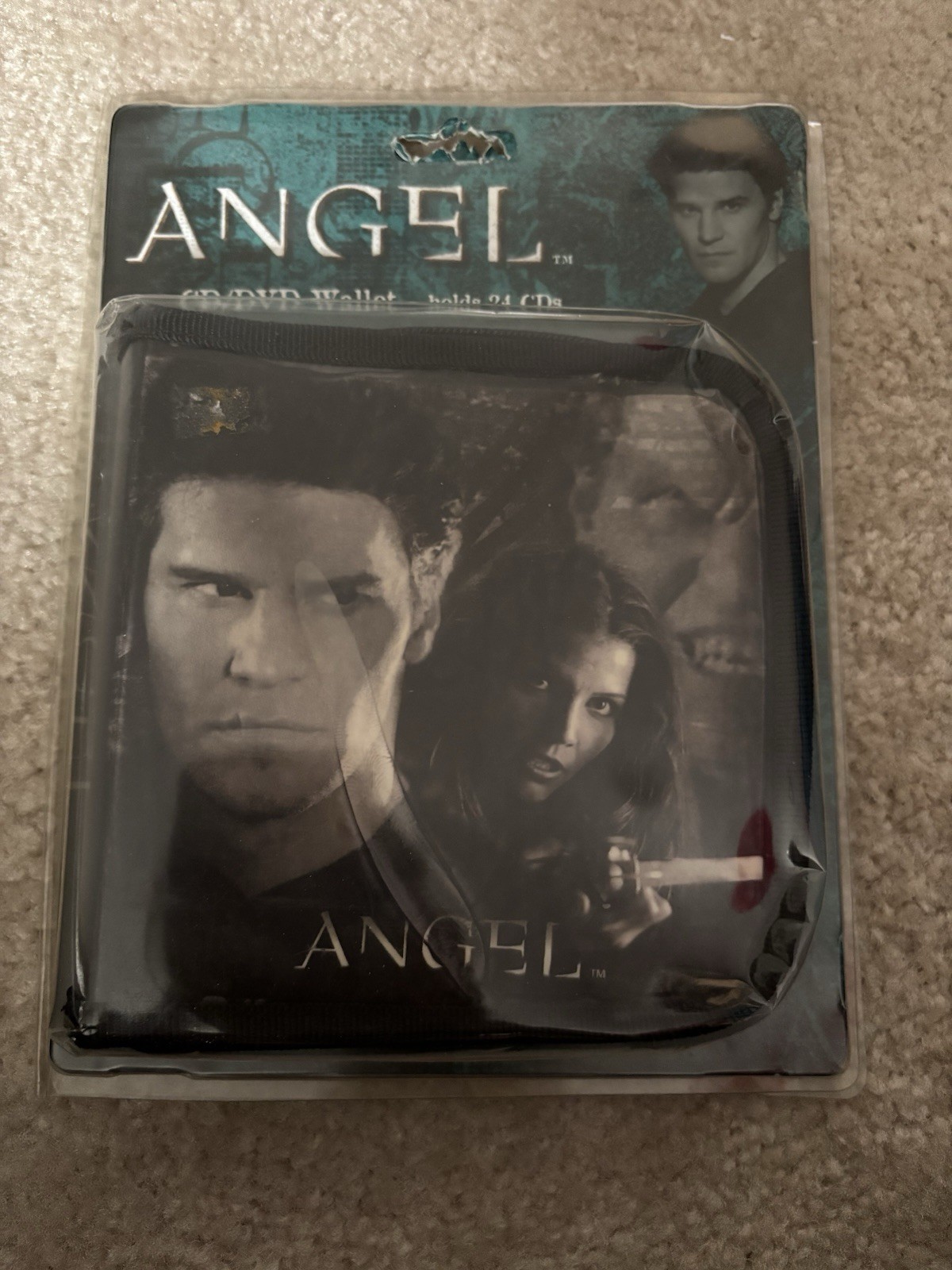 Buffy the Vampire Slayer/Angel - CD/DVD Holder - Damaged. See Pics Buffy the Vampire Slayer/Angel - CD/DVD Holder - Damaged. See Pics