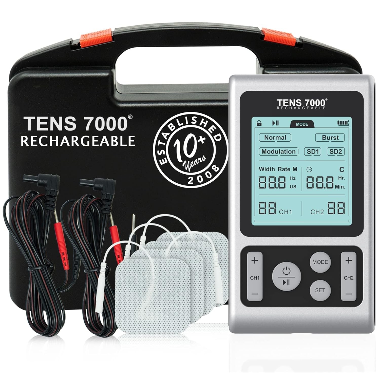 TENS 7000 2nd Edition Digital TENS Unit with Accessories TENS 7000 2nd Edition Digital TENS Unit with Accessories