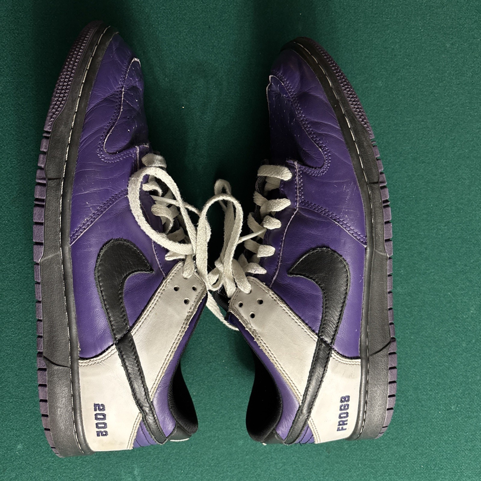 Nike Dunk Custom Nikeid TCU Hornfrogs Size 10.5 Fair Condition Rare No Box Nike Dunk Custom Nikeid TCU Hornfrogs Size 10.5 Fair Condition Rare No Box