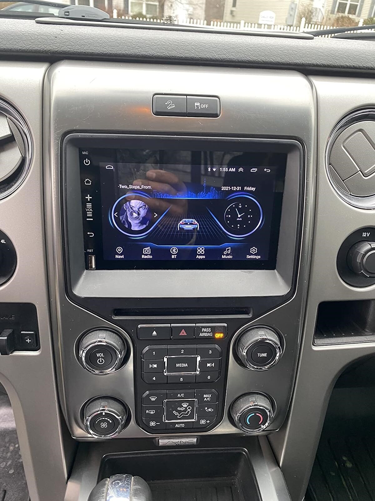 Car Stereo Radio For Ford 2013 2014 F-150 Raptor 7'' Android 13 Carplay Gps Navi