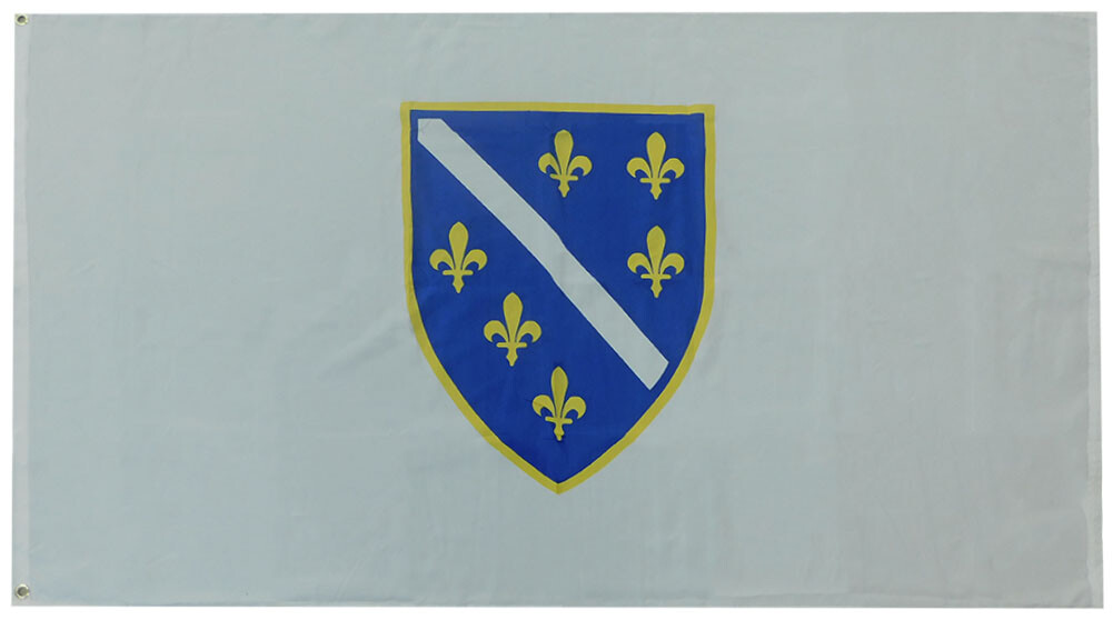 Flag of the Republic Old Bosnia & Herzegovina Woven Poly Nylon 3x5 3\'x5\' Flag