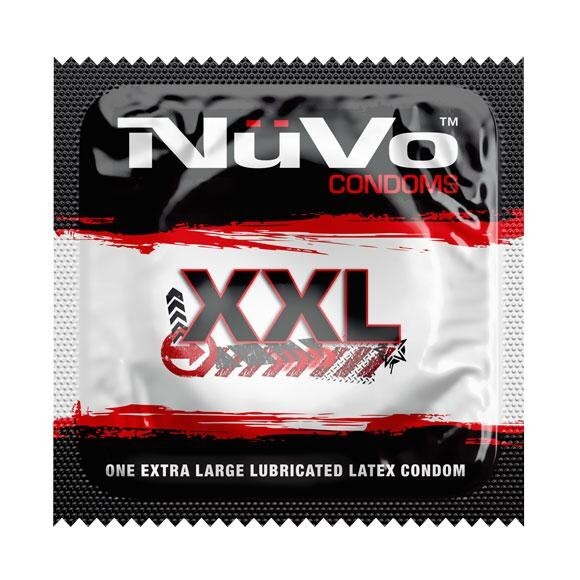 Nuvo XXL Extra Large Lubricated Ultra Thin Latex Condoms + Brass Pocket Case Nuvo XXL Extra Large Lubricated Ultra Thin Latex Condoms + Brass Pocket Case