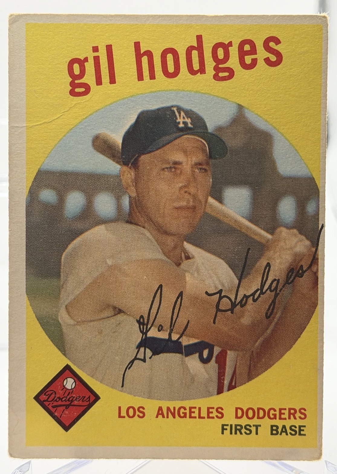 1959 Topps - Gil Hodges #270 White Back 1959 Topps - Gil Hodges #270 White Back