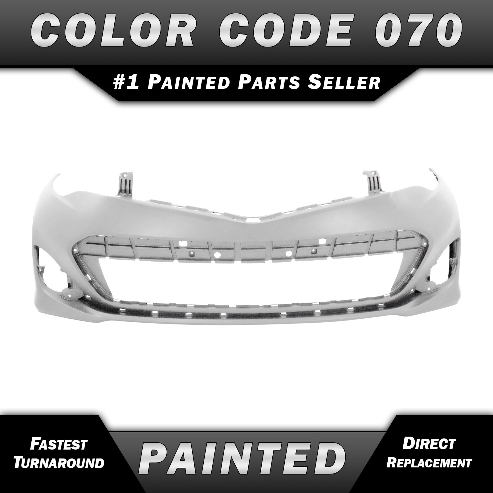 NEW Painted *070 Blizzard* Front Bumper Cover for 2013 2014 2015 Toyota Avalon