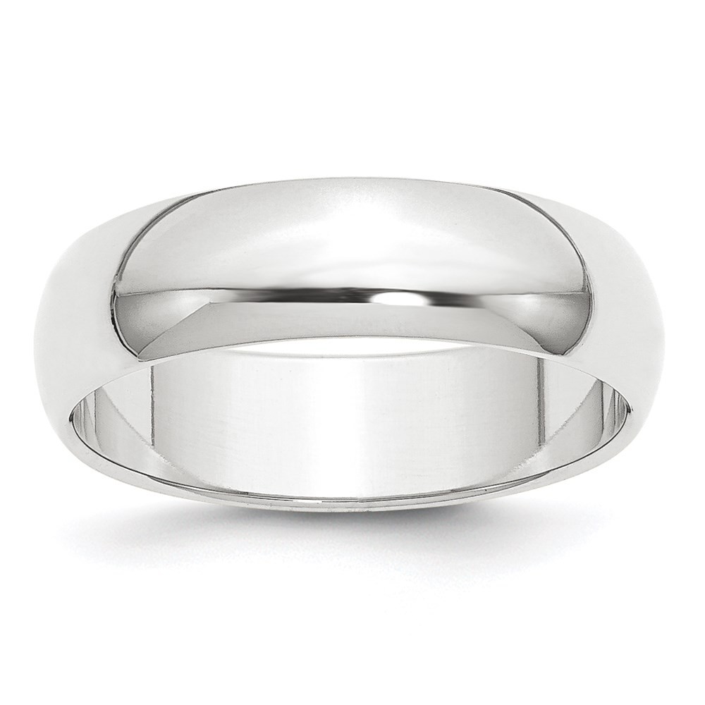 Platinum 6mm Half Round Band Ring SZ 9- 6.85gram for Women Solid Lightweight Platinum 6mm Half Round Band Ring SZ 9- 6.85gram for Women Solid Lightweight