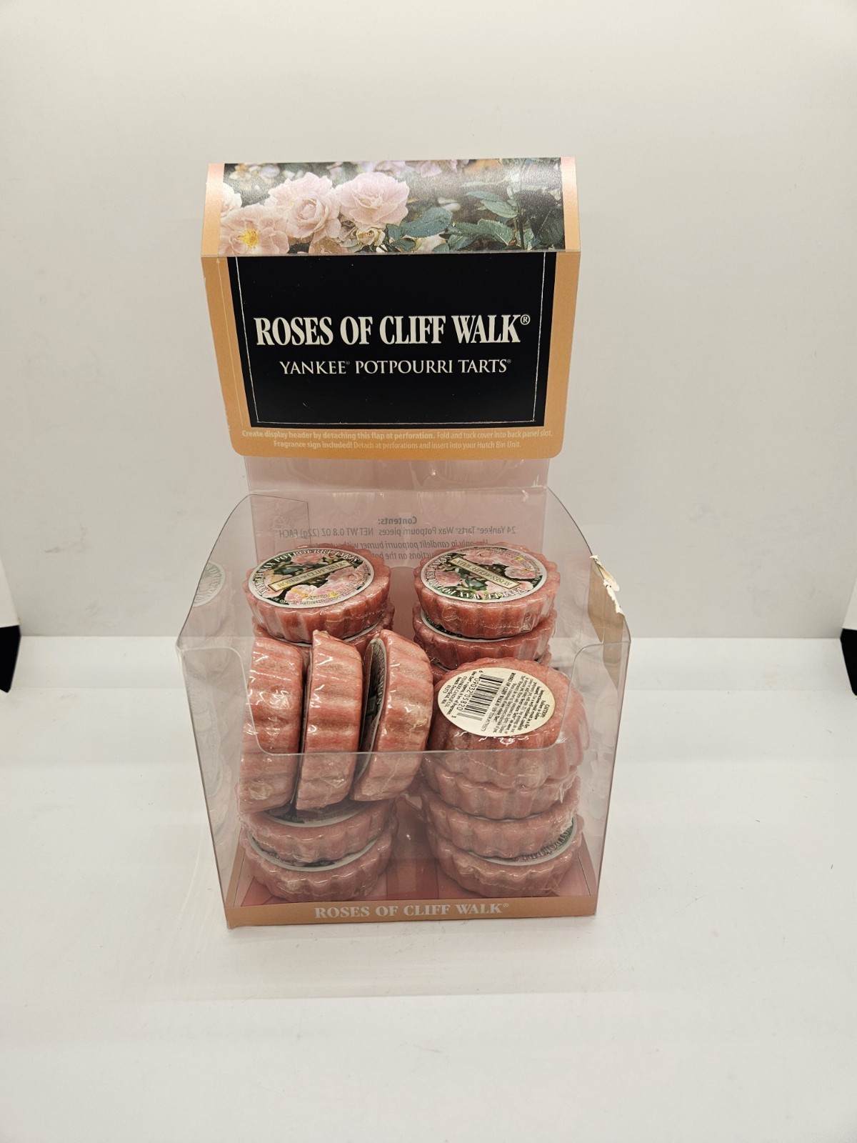 NOS Vintage Yankee Candle Wax Melts Roses Of Cliff Walk Discontinued Lot Of 19 NOS Vintage Yankee Candle Wax Melts Roses Of Cliff Walk Discontinued Lot Of 19