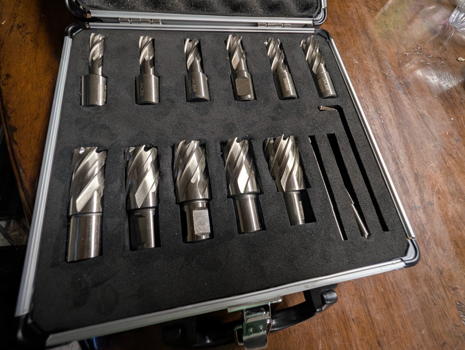 14PCS M2AL HSS Annular Cutter Set 1\ 14PCS M2AL HSS Annular Cutter Set 1\